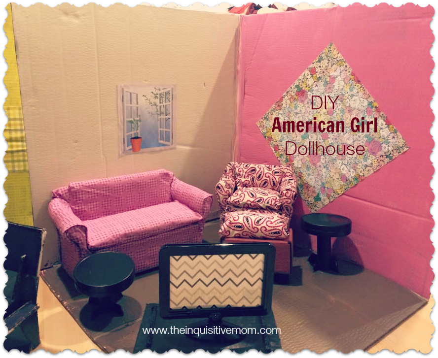 homemade american girl doll house